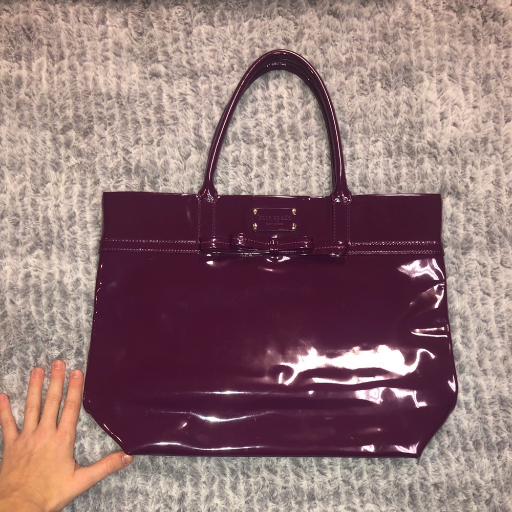 Kate Spade Large purple purse